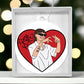 Peso Pluma Red Heart Ornament