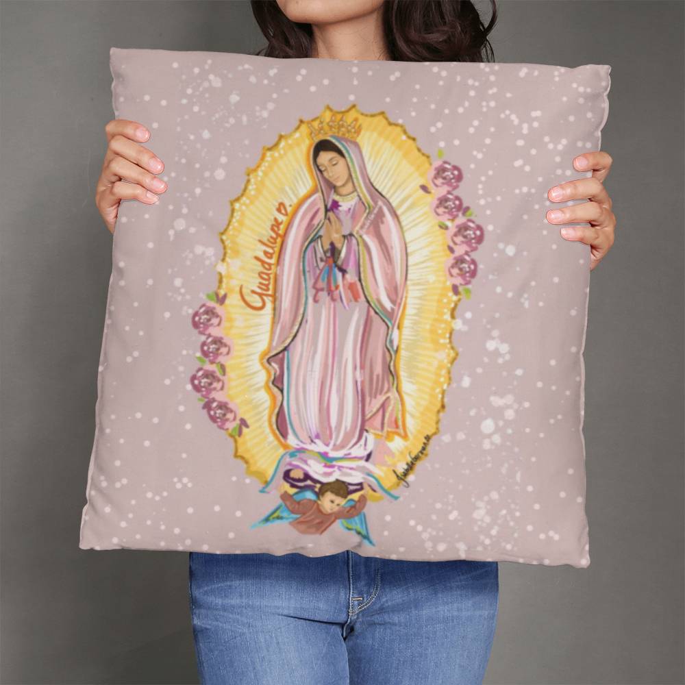 Virgen De Guadalupe Pillow